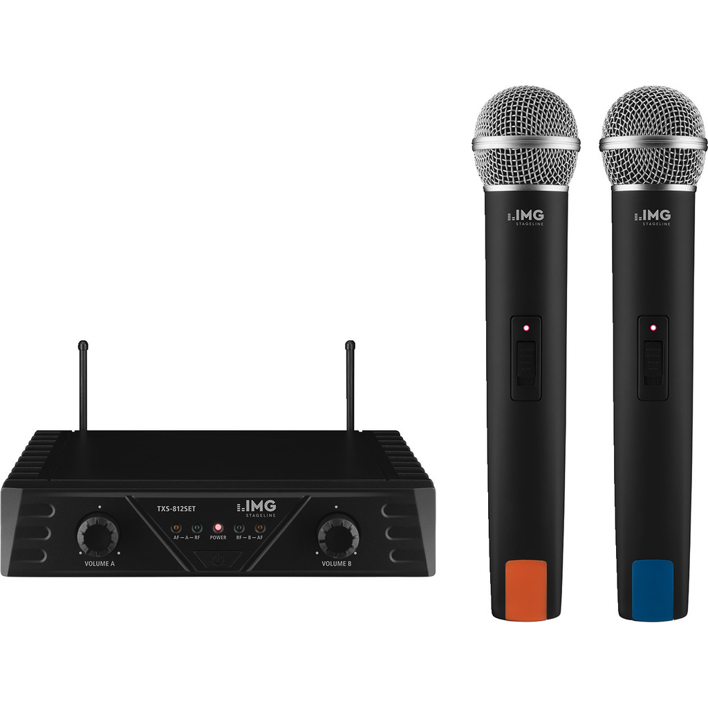 IMG Stageline TXS-812SET Wireless 2-Channel Microphone System  - main image