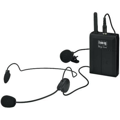 TSX-813SX Body Pack Transmitter 863.8Mhz with Headband & Tie-Clip Mics - main image
