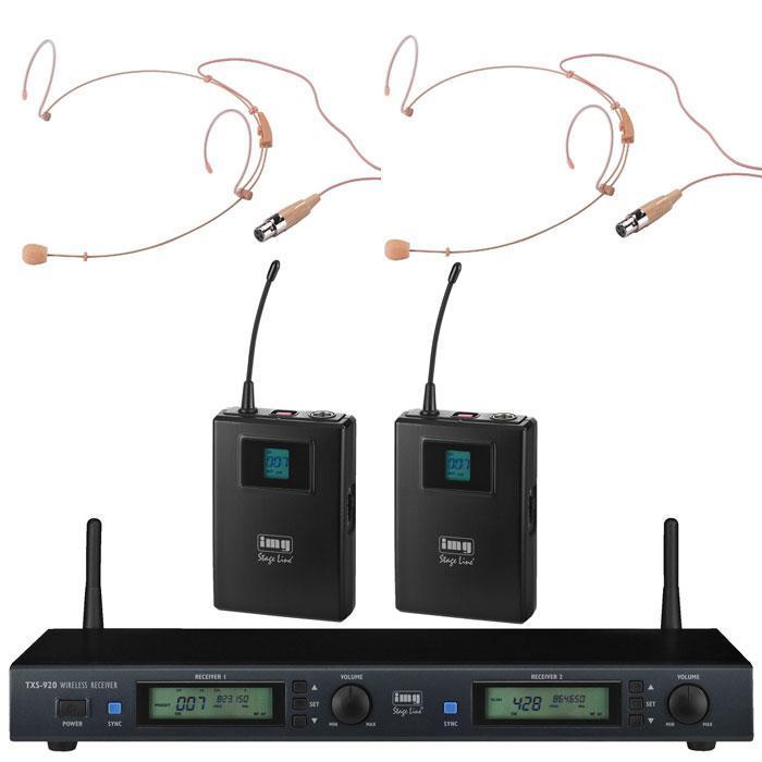 TXS-920SET Dual Wireless Microphone