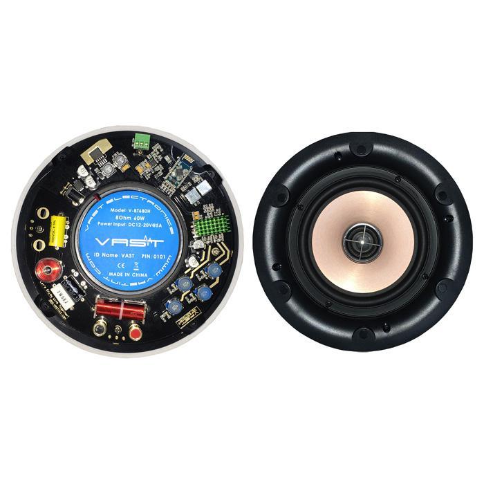 VAST Wireless Bluetooth Active 60W Ceiling Speakers - main image