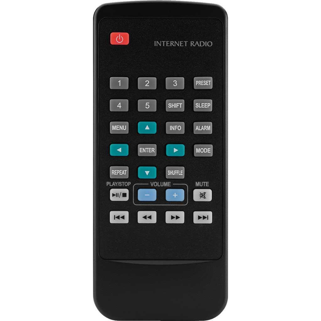 Monacor WAP-204RS - Internet Radio, FM RDS & DAB+ Tuner with MP3 Player - main image