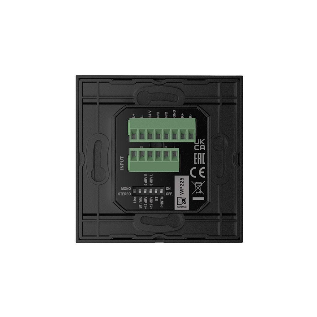 Audac WP225 Mic/Line & Bluetooth Wall Panel for ARES5A - main image