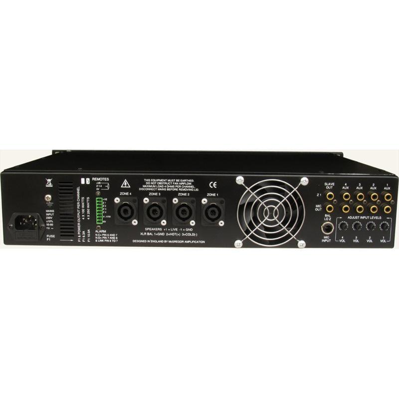 McGregor Z4Z-1000 4-Zone Amplifier 4 x 250W - main image