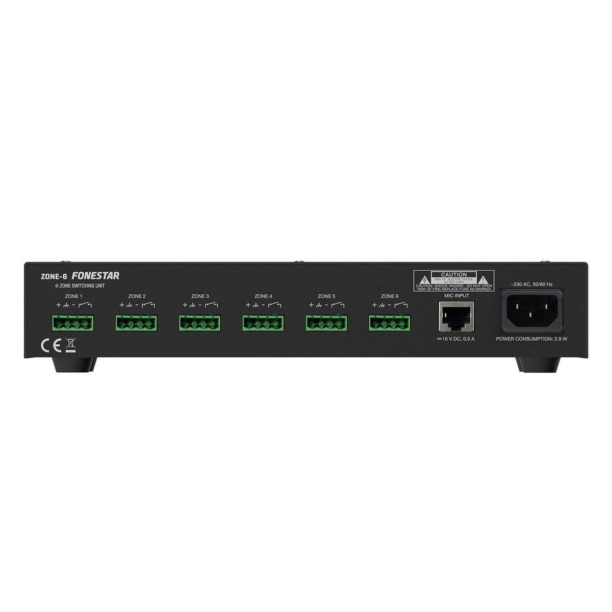 Fonestar 6-Zone Output Switching Unit - main image