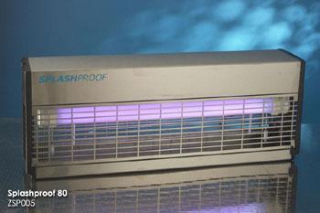 Splashproof, IPX4 Flykiller, 80 Watt - Stainless Steel - main image