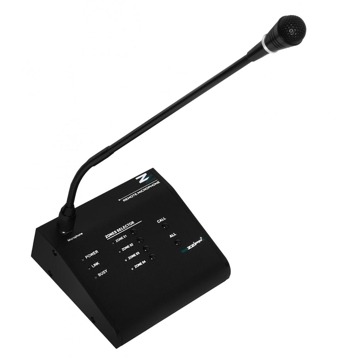 ZZiPP ZZONE4000MC 4-Zone Paging Mic for ZZONE4240PA - main image