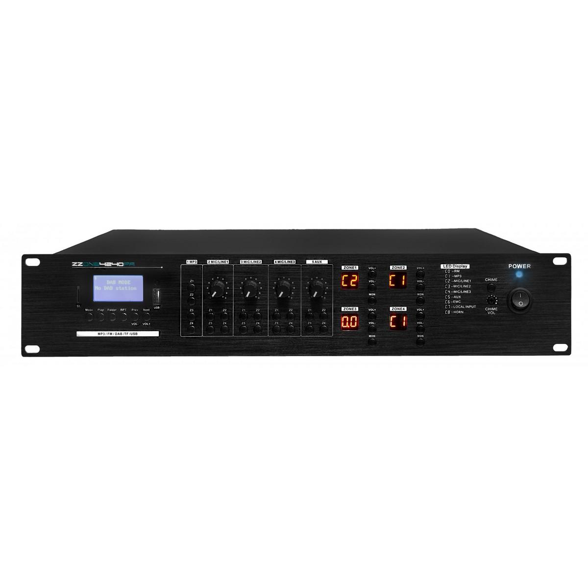 ZZiPP ZZONE4240PA 4-Zone Matrix Amplifier 4 x 240W - main image