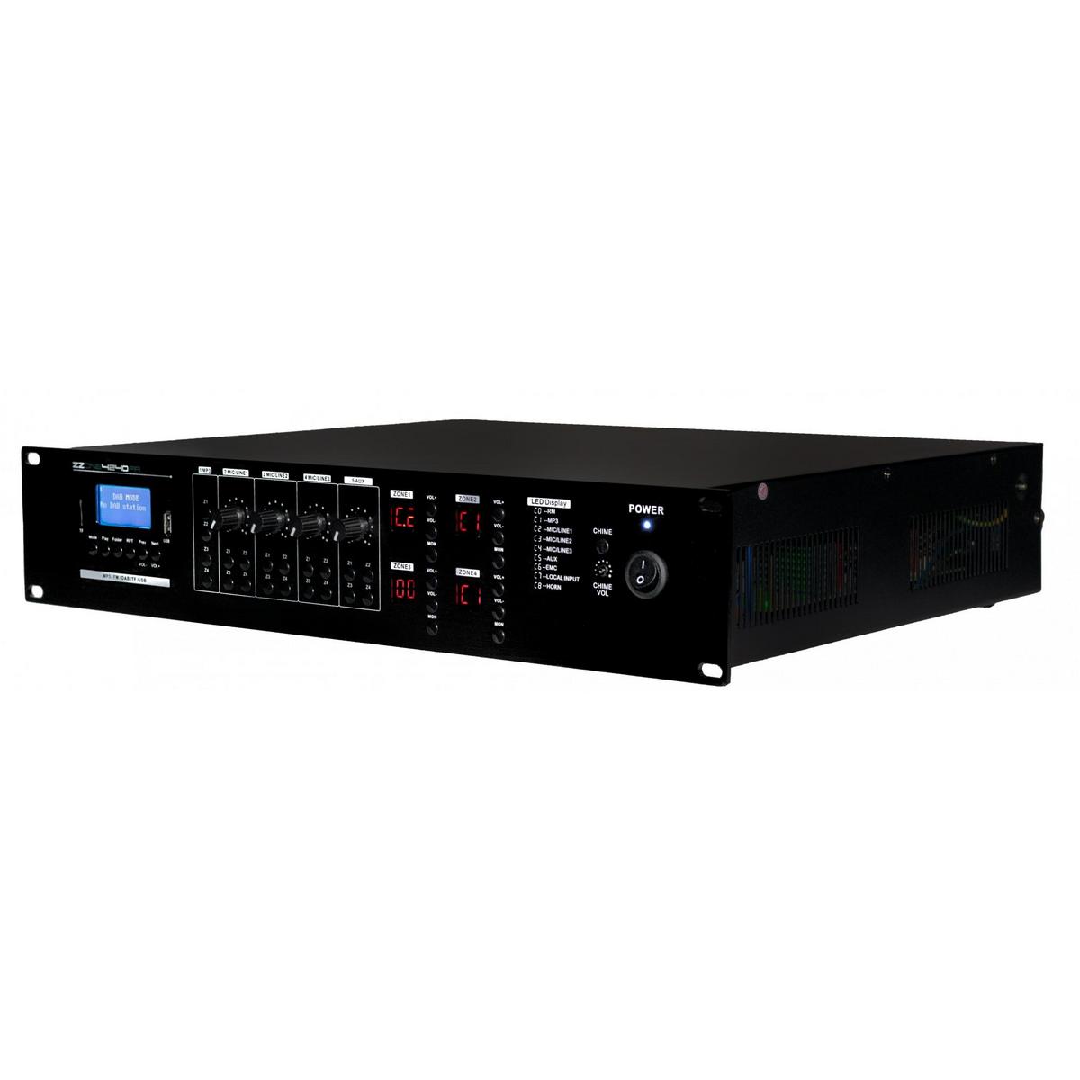 ZZiPP ZZONE4240PA 4-Zone Matrix Amplifier 4 x 240W - main image