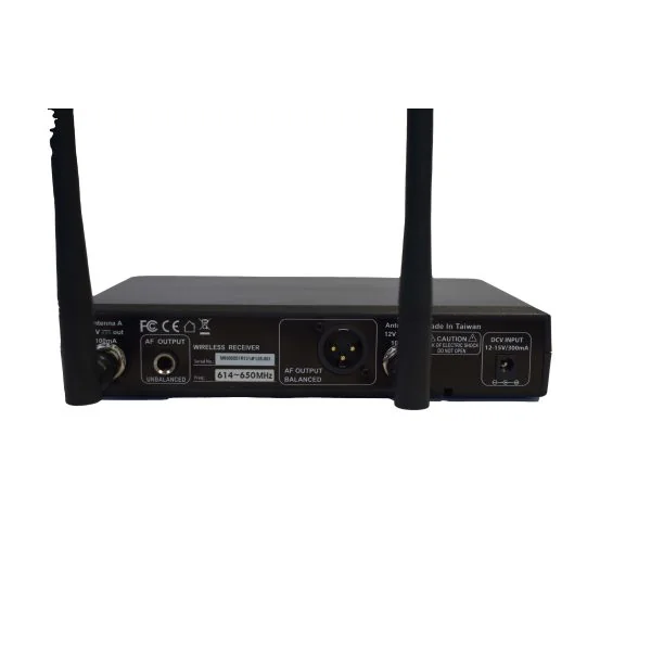 Dateq DA-801R/6 - UHF Remoset Ultrasonic Handheld Mic Set - main image