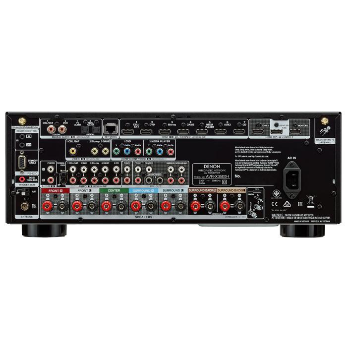 Denon AVR-X3500H 7.2 4K AV Receiver With Amazon Alexa Control - main image