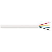 4 Core Security Signal Cable 100m White - main image