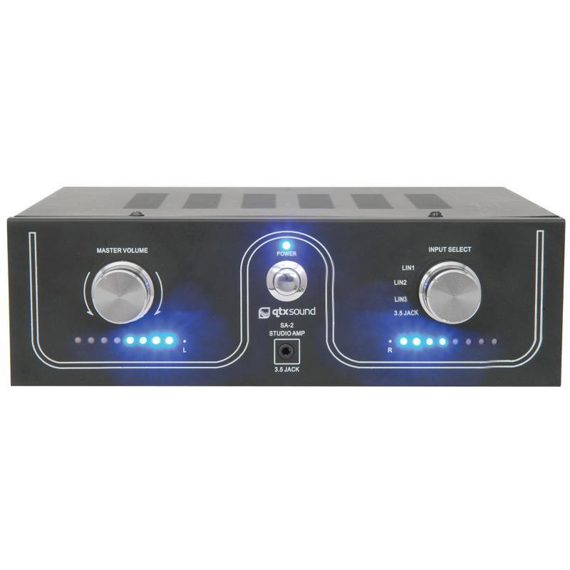 QTX SA-2 Stereo Amplifier 2 x 25W RMS - main image