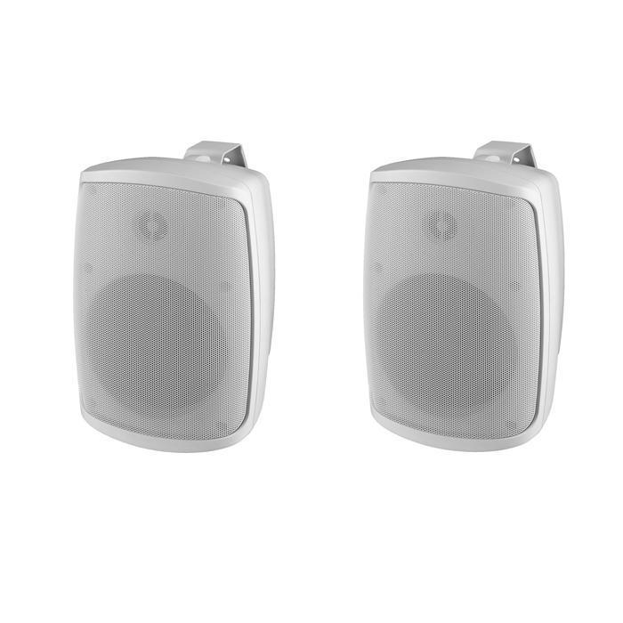 Monacor WALL-04T 2-Way Indoor/Outdoor Speaker - Pair - 100V