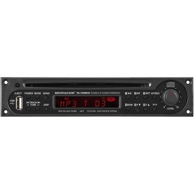 PA-1140RCD RDS Tuner + CD Player With USB Interface