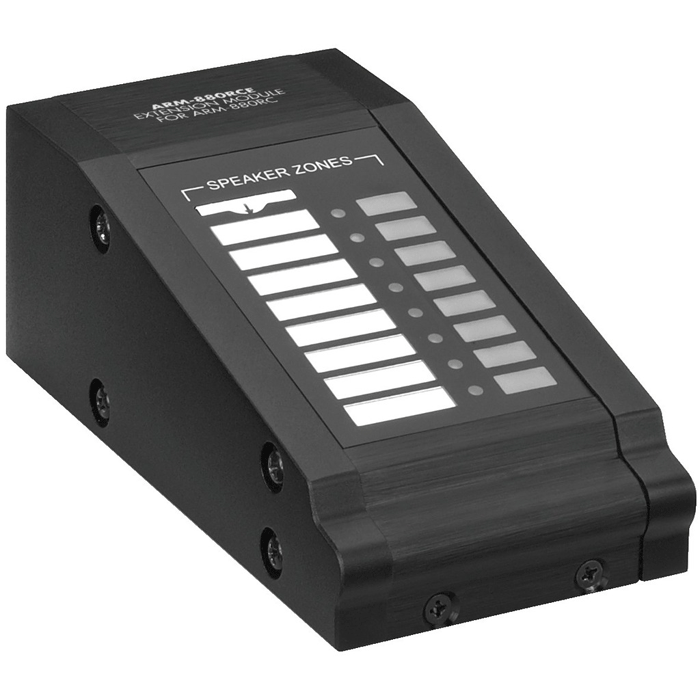ARM-880RCE Paging Microphone 8 Zone Extension With Labels And LED's - main image