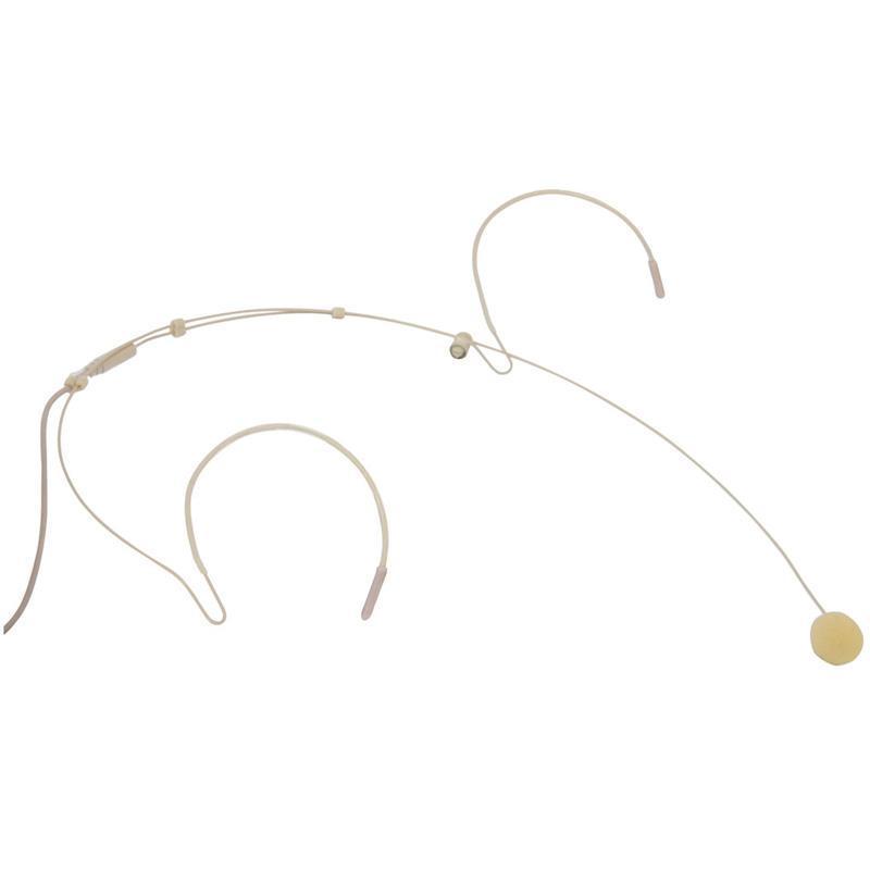 Skin Coloured Headset Microphone with threaded 3.5mm Mono Jack - main image