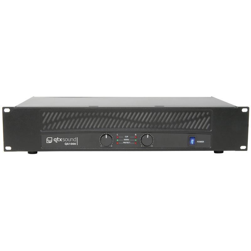 QTX QA1000 Stereo Power Amplifier 1000W - main image