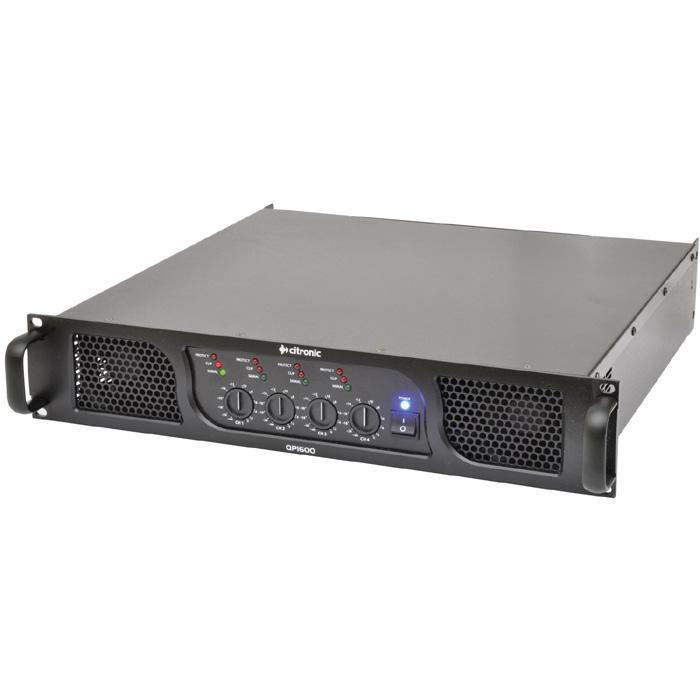 Citronic QP1600 Quad Power Amplifier 4 x 400W - main image