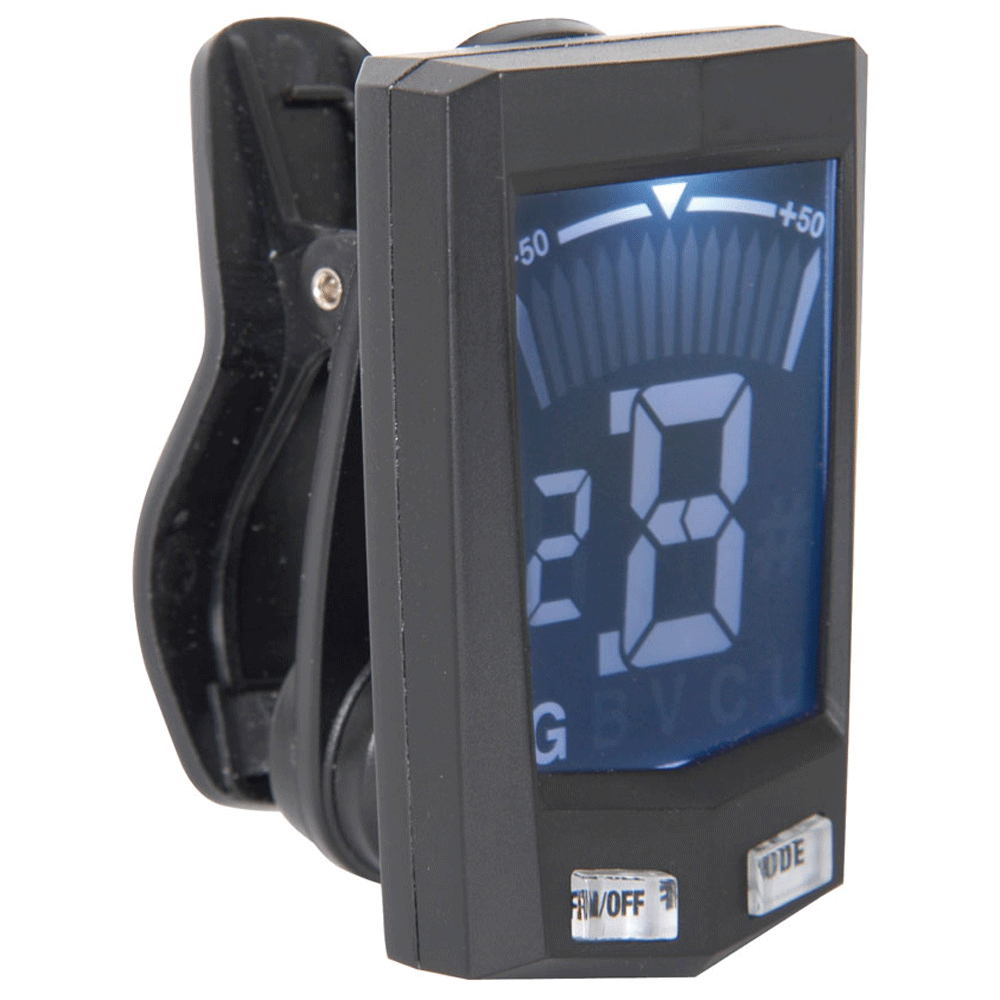 Clip On Multi-Tuner With Large LCD Display