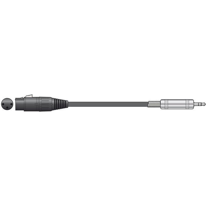 Female XLR to 3.5mm TRS Jack 0.5M - main image