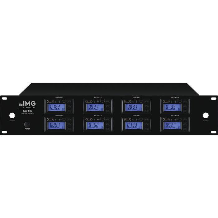 IMG Stageline TXS-686 8 Channel Wireless Receiver - main image