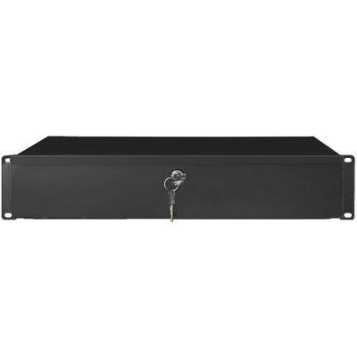 2U, 3U and 4U 19" Lockable Rack Drawers with 2 Keys - main image