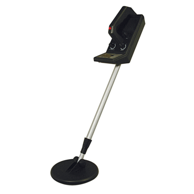 Standard Metal Detector With Handle, Screen, Shaft And Round Coil