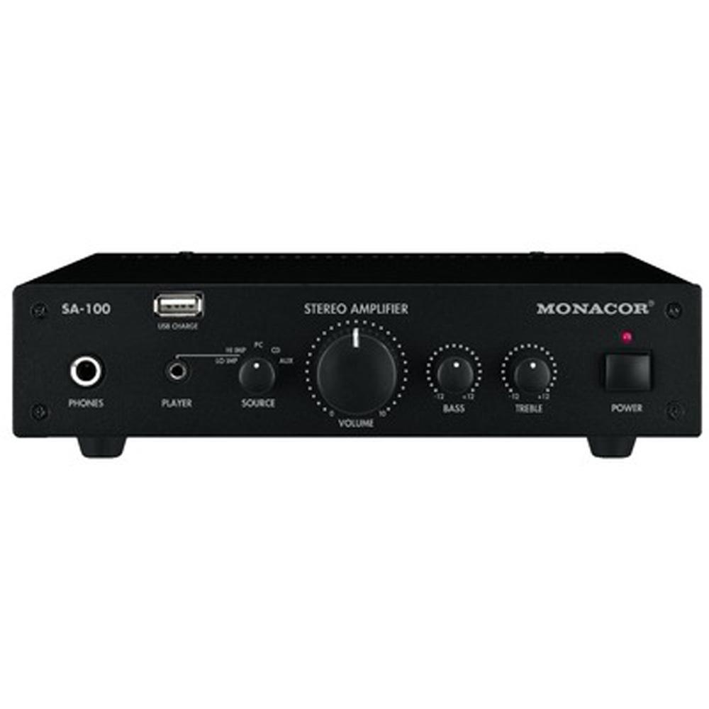 SA-100 Compact Universal Stereo Amplifier 2 x 25W - main image