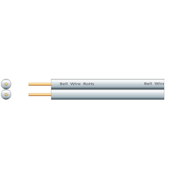 Bell Wire 1A CCA White - 100M - main image
