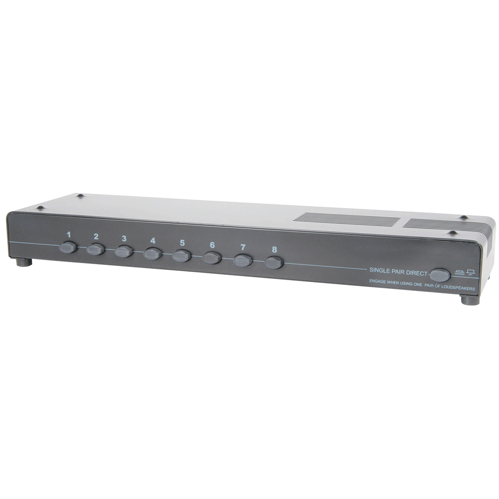 8-way loudspeaker selector  - main image