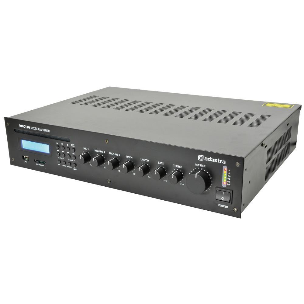 120W 100V PA Amplifier With CD USB And SD Card Player - main image