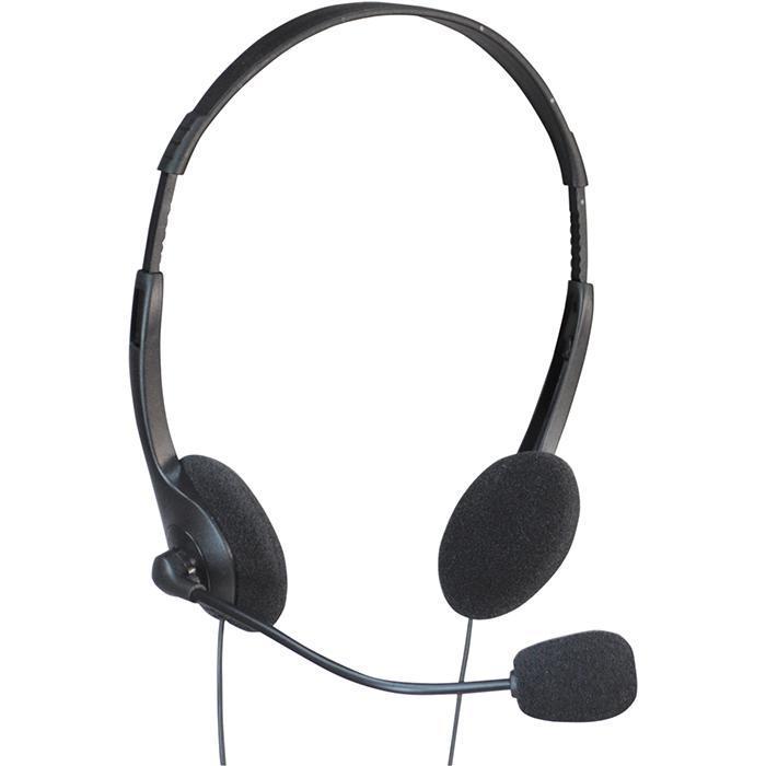 Multimedia Headset With Boom Microphone