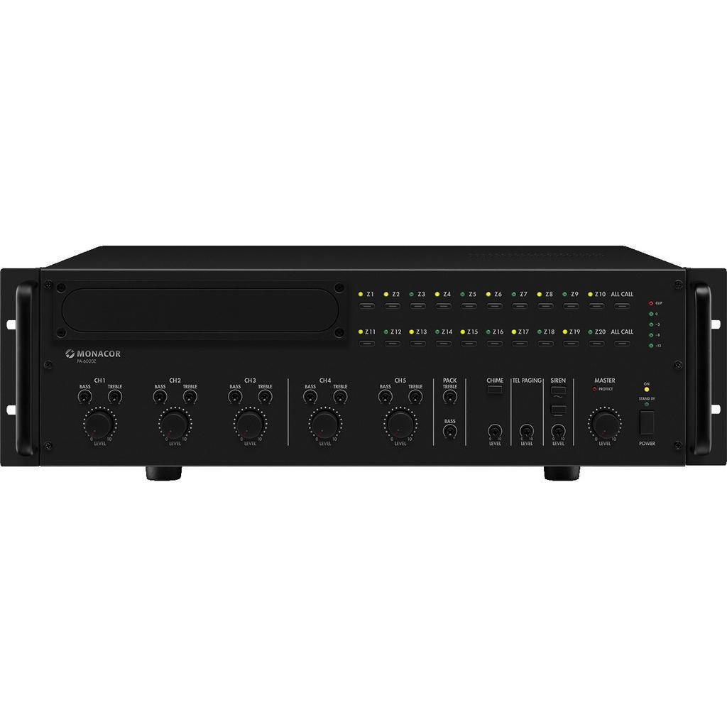PA-6020Z 20-Zone Mixer PA Amplifier 600W - main image