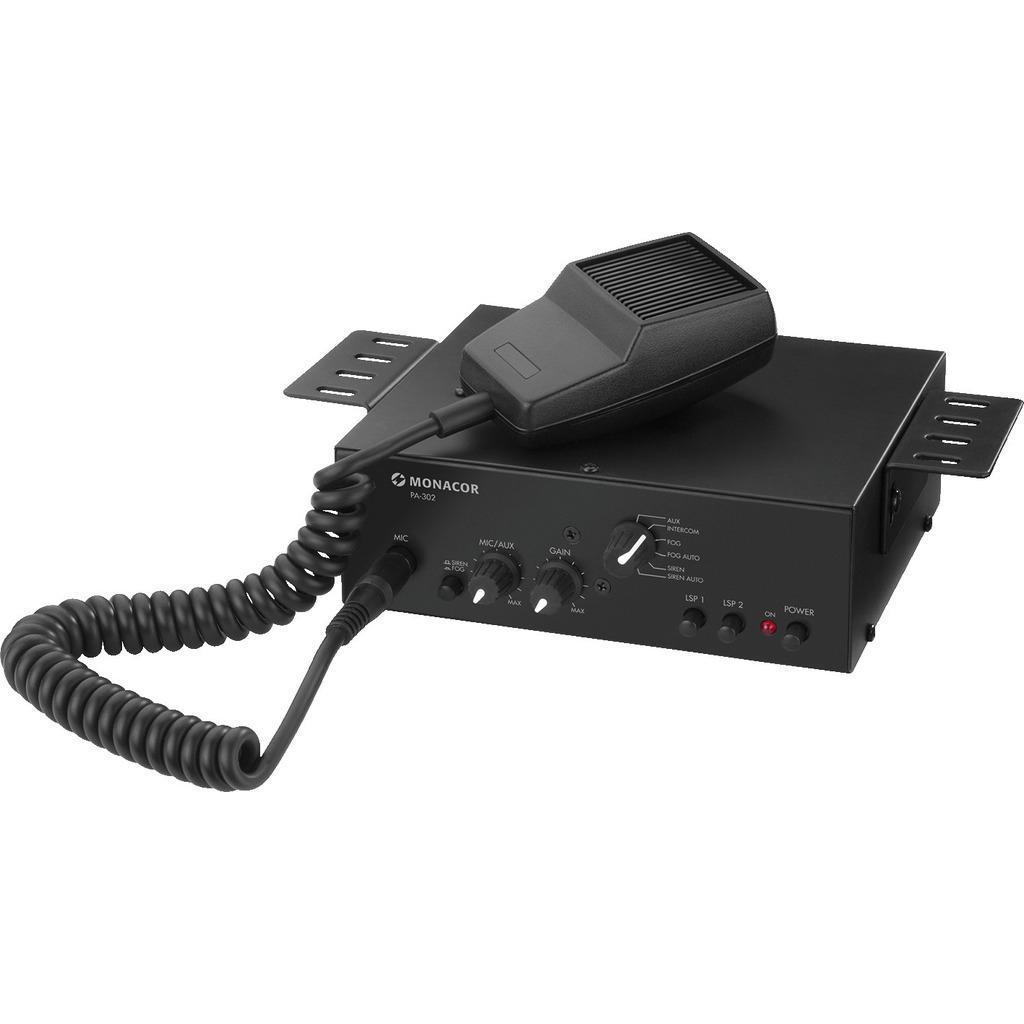 PA-302 12v 14W RMS / 20W MAX Vehicle PA Amplifier  - main image