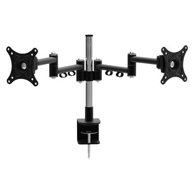 Dual Monitor Desk Mount for 10" to 26" TV or Monitor