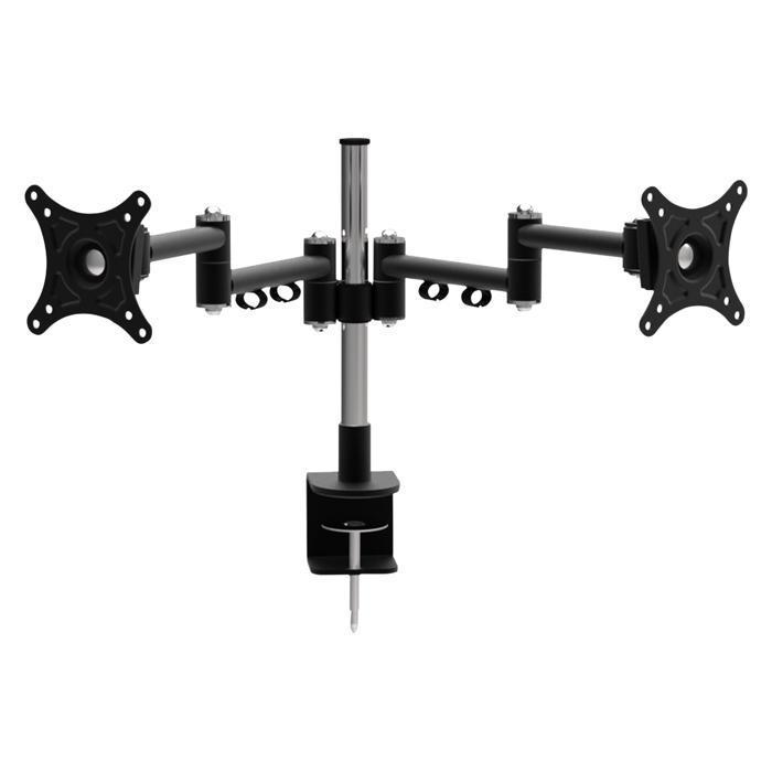 Dual Monitor Desk Mount for 10" to 26" TV or Monitor - main image