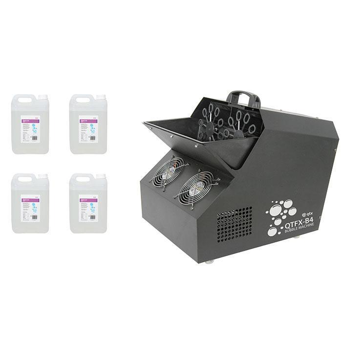 QTFX-B4 Professional Bubble Machine with 20L Fluid - main image