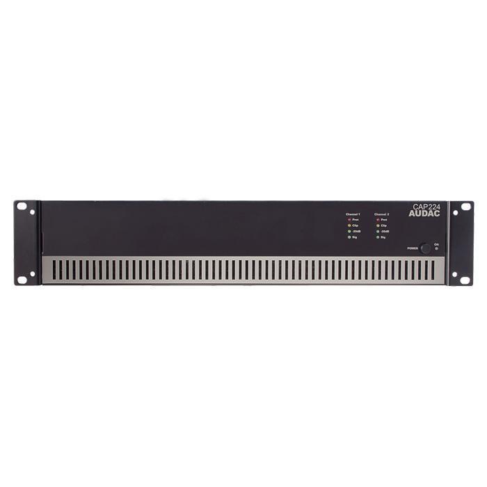 Audac CAP224 Dual-Channel Power Amplifier 2 x 240W 100V Line