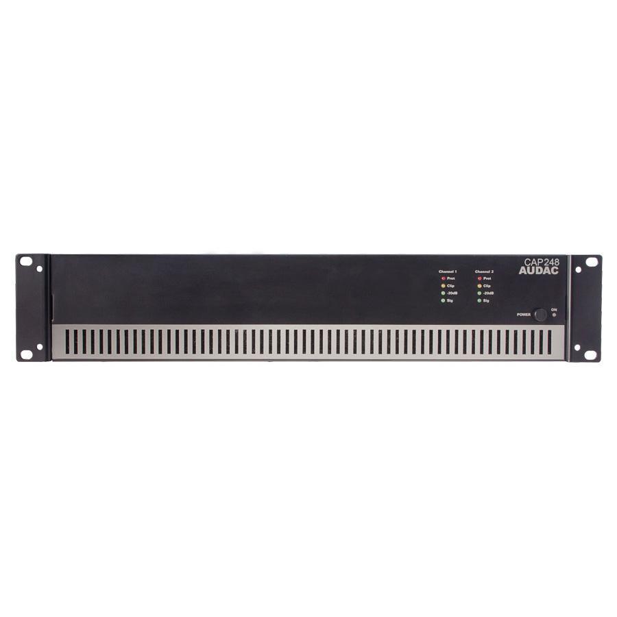 AUDAC CAP248 100V PA Amplifier 2-Channel 2 x 480W - main image