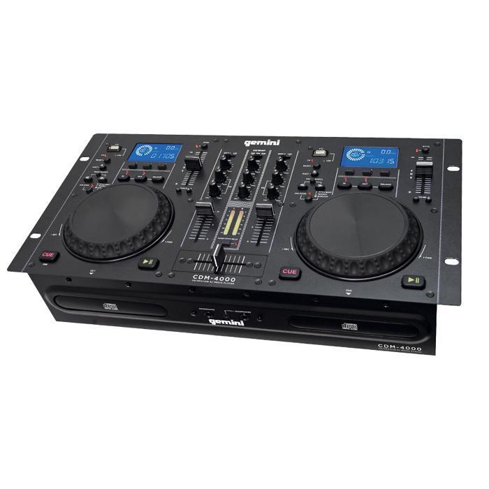 Gemini CDM-4000 Dual CD Deck