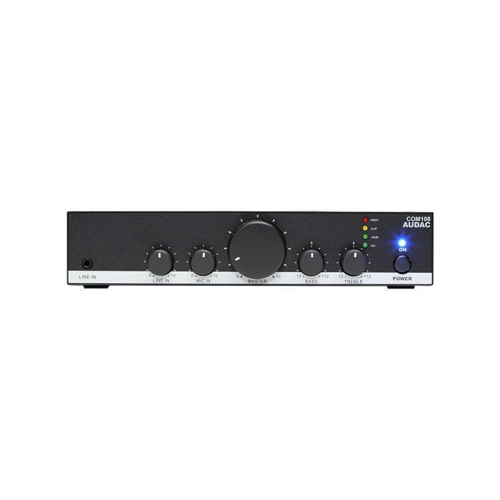 Audac COM108 PA Amplifier 80W 100V - main image