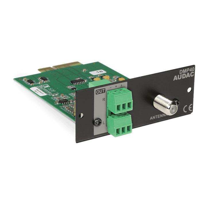 Audac DMP40 SOURCECON(TM) DAB/DAB+ & FM TUNER MODULE - main image