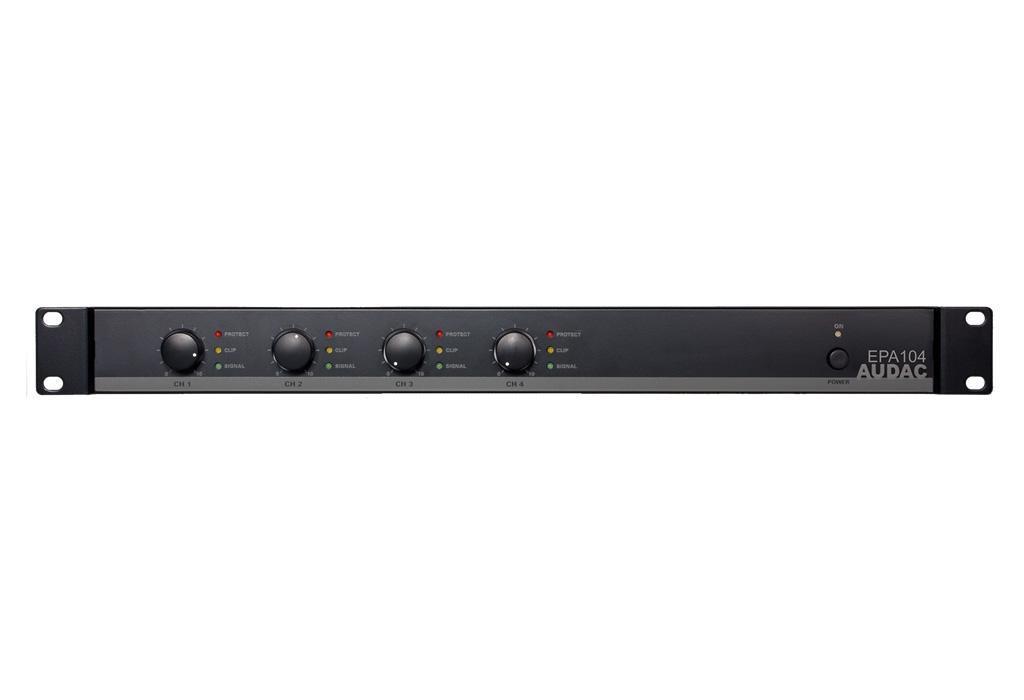 Audac EPA104 Quad Channel D-Class Amplifier 4 x 100W - main image