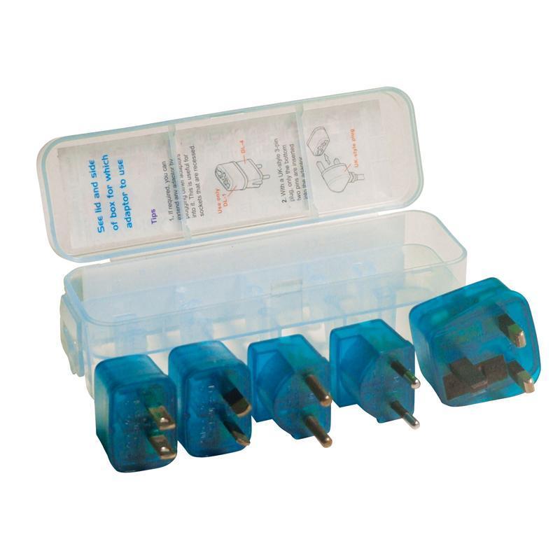 Universal Travel Adaptor Set - Can be used in over 150 Countries - main image