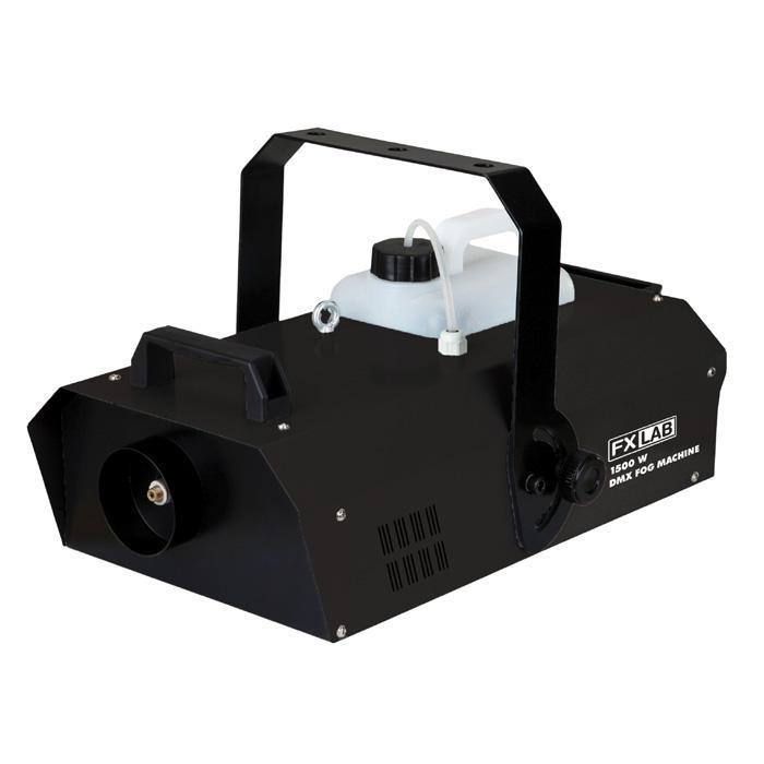 FX Lab 1500 W DMX Fog Machine With Free 1 Litre of Fluid - main image