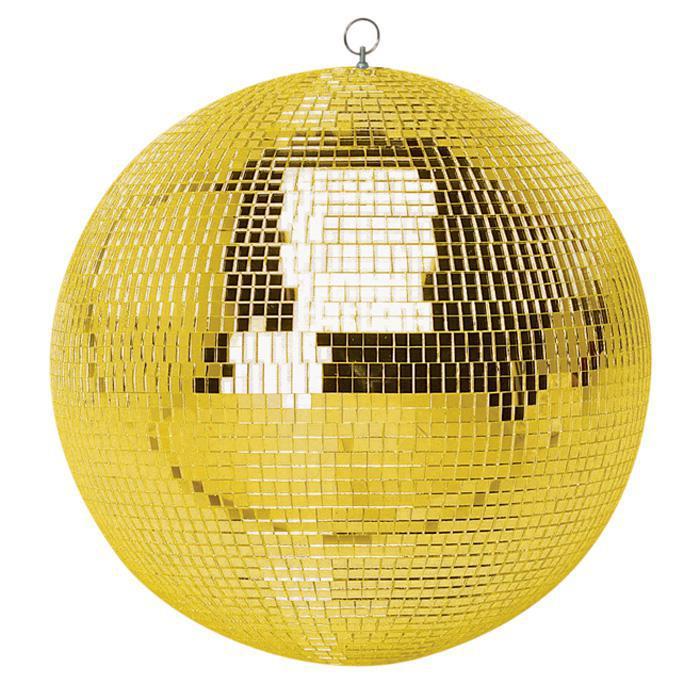 30cm Gold Mirror Ball