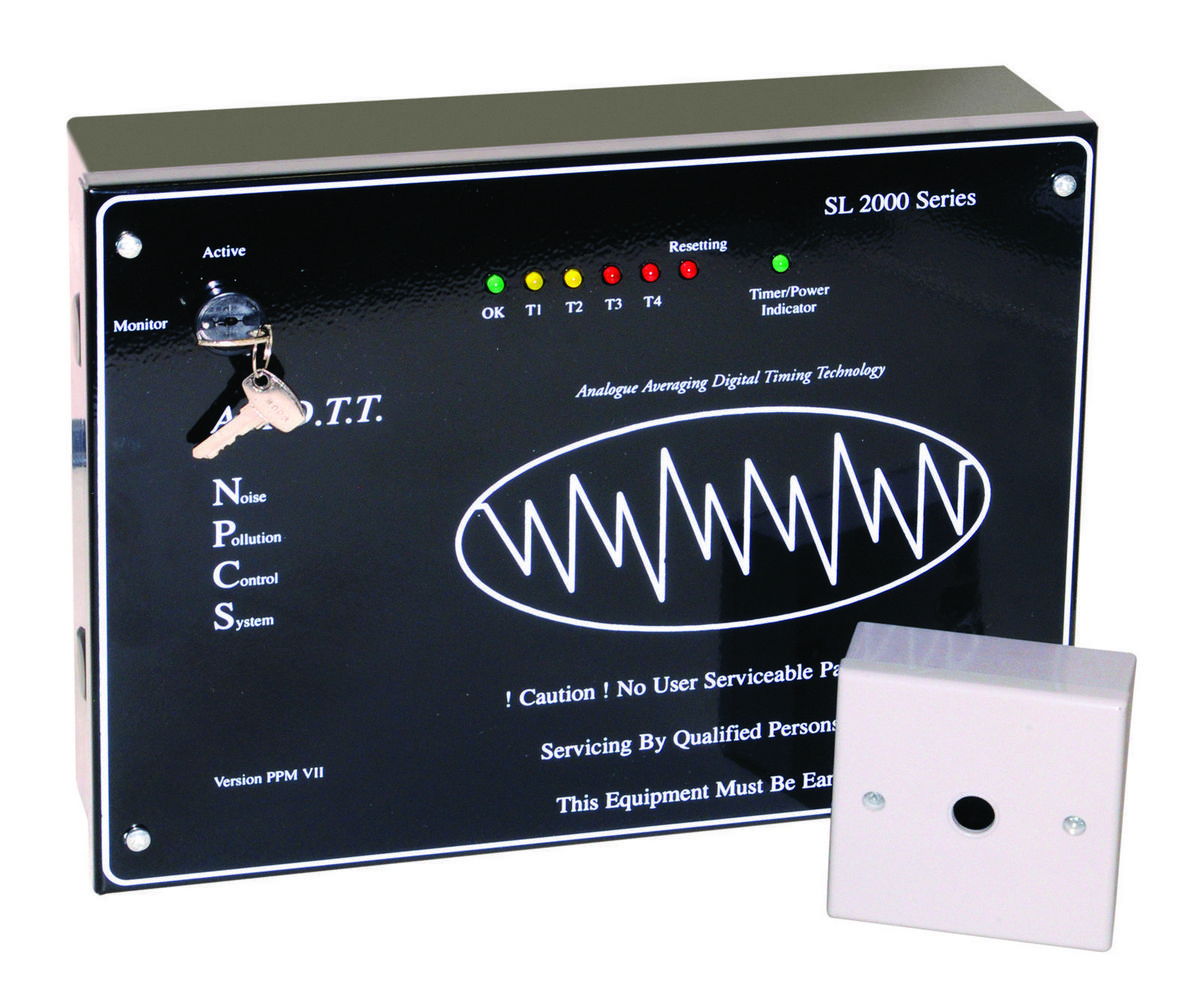 Black Noise Pollution Control System With Fire Alarm Interface  - main image