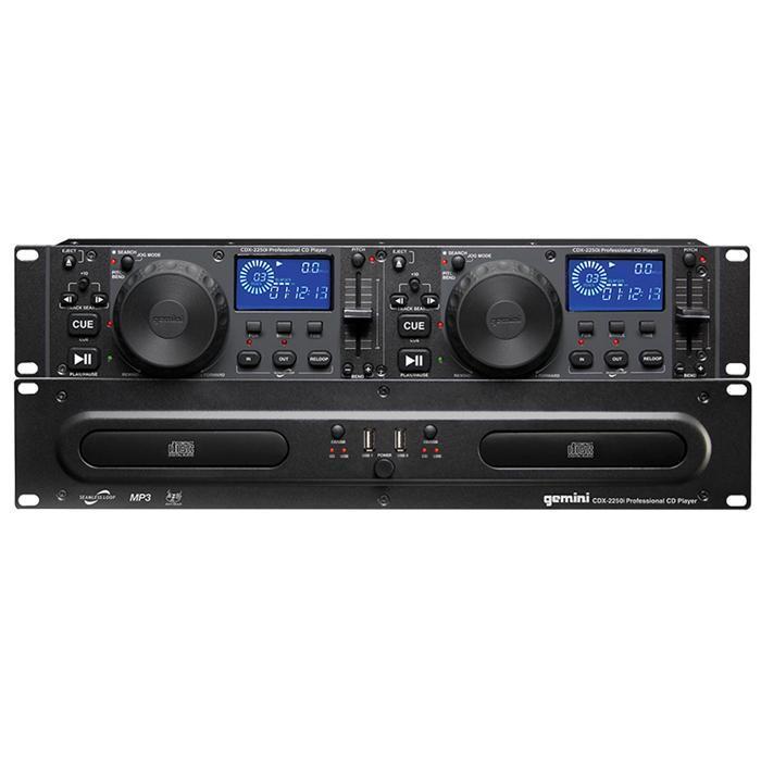 Gemini CDX-2250i Pro Dual CD, MP3 And USB DJ Player