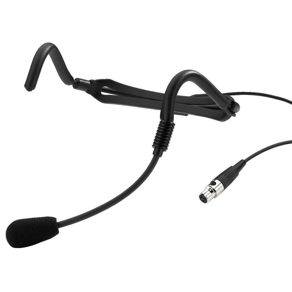 IMG Stageline HSE-110 Headband Microphone 3-Pole Mini XLR Black - main image