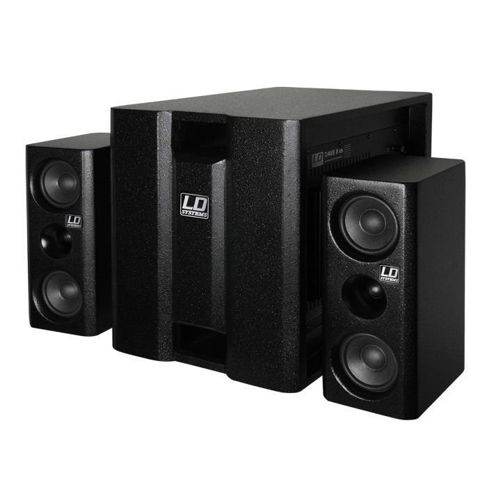 LD Systems Dave 8XS Compact Multimedia PA System 350W - Black